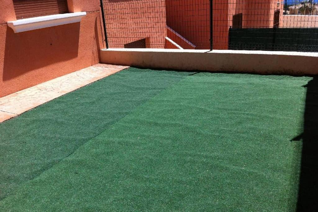 Precioso apartamento de lujo a 500 metros de la playa Isla Plana Exterior foto